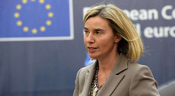 EU FP chief Federica Mogherini 